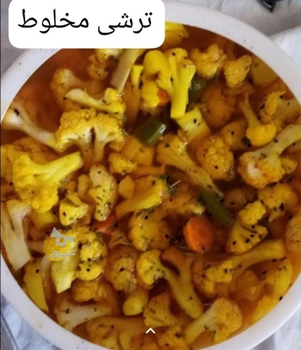 انواع ترشی ومحصولات خونگی