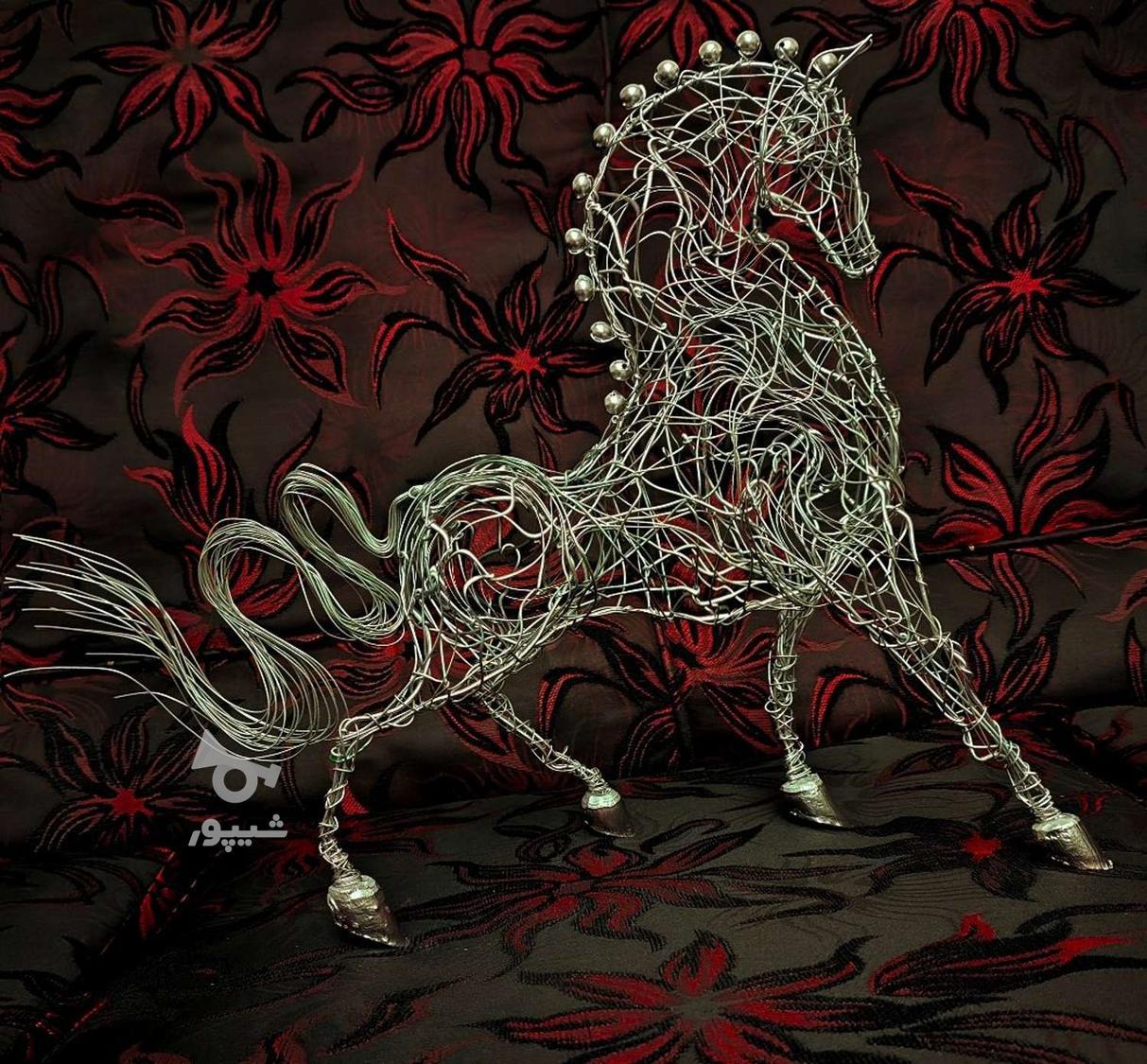 آموزش و سفارش ساخت انواع حجم و مجسمه مفتولی وسیمی