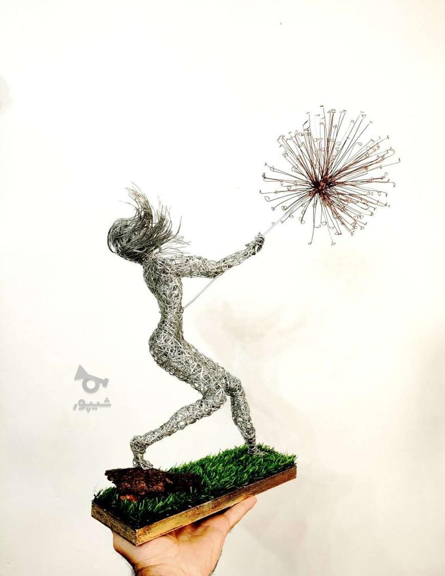 آموزش و سفارش ساخت انواع حجم و مجسمه مفتولی وسیمی