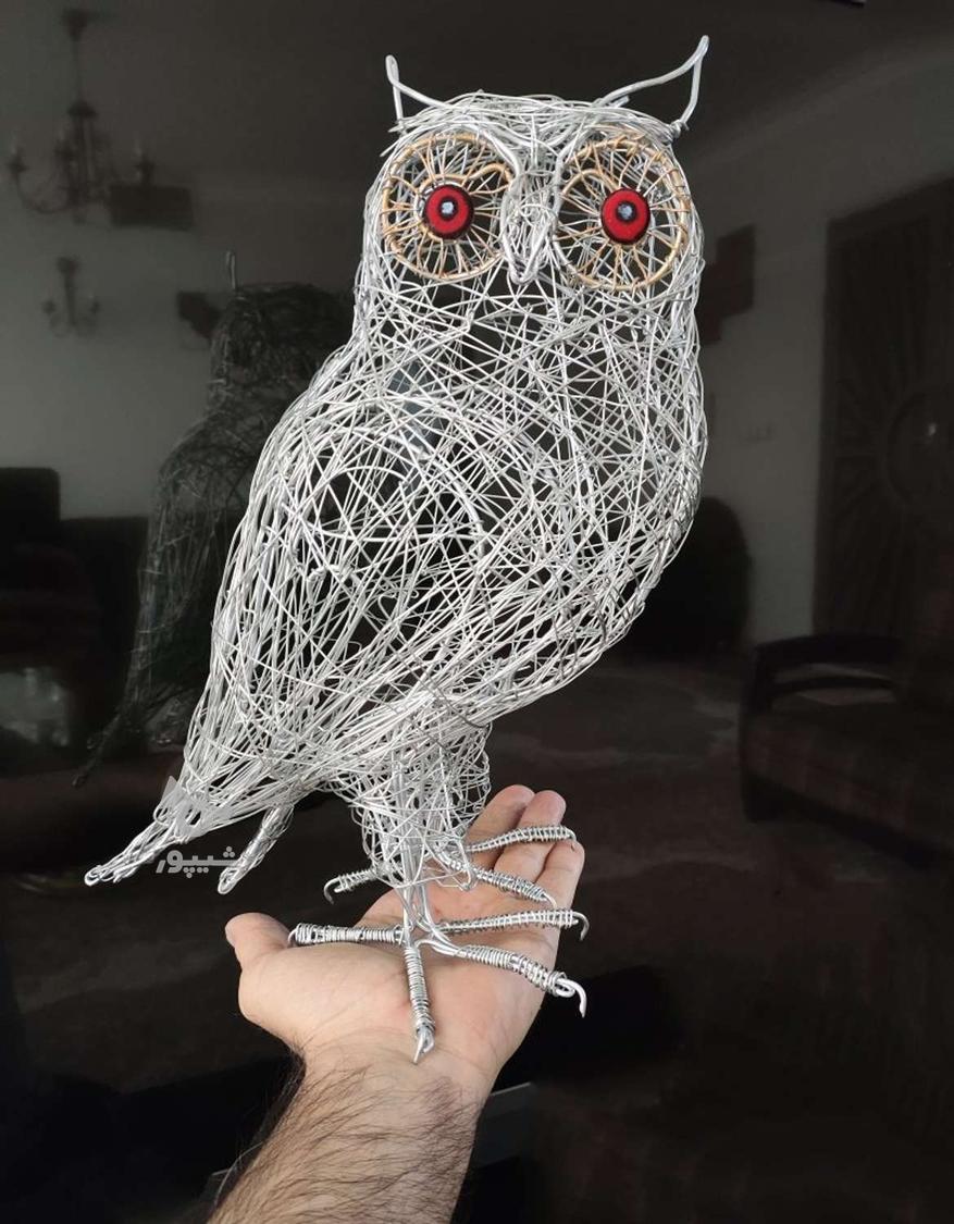 آموزش و سفارش ساخت انواع حجم و مجسمه مفتولی وسیمی