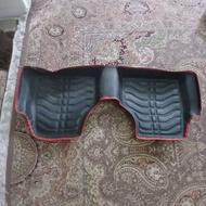 کفپوش 3 بعدی ماشین قرمز مشکی کارکرده