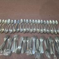 فروش 200 عدد قاشق وچنگال قدیمی