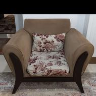 مبل 7نفره چوب راش درجه یک در حد نو