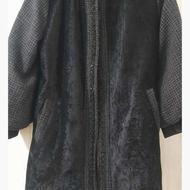 کت مخمل کار شده سایز 40 در حد نو
