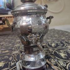 سماور گازی با سینی