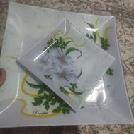 دیس میوه همراه با زیر دستی