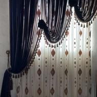 پرده سالن بارویه مخمل