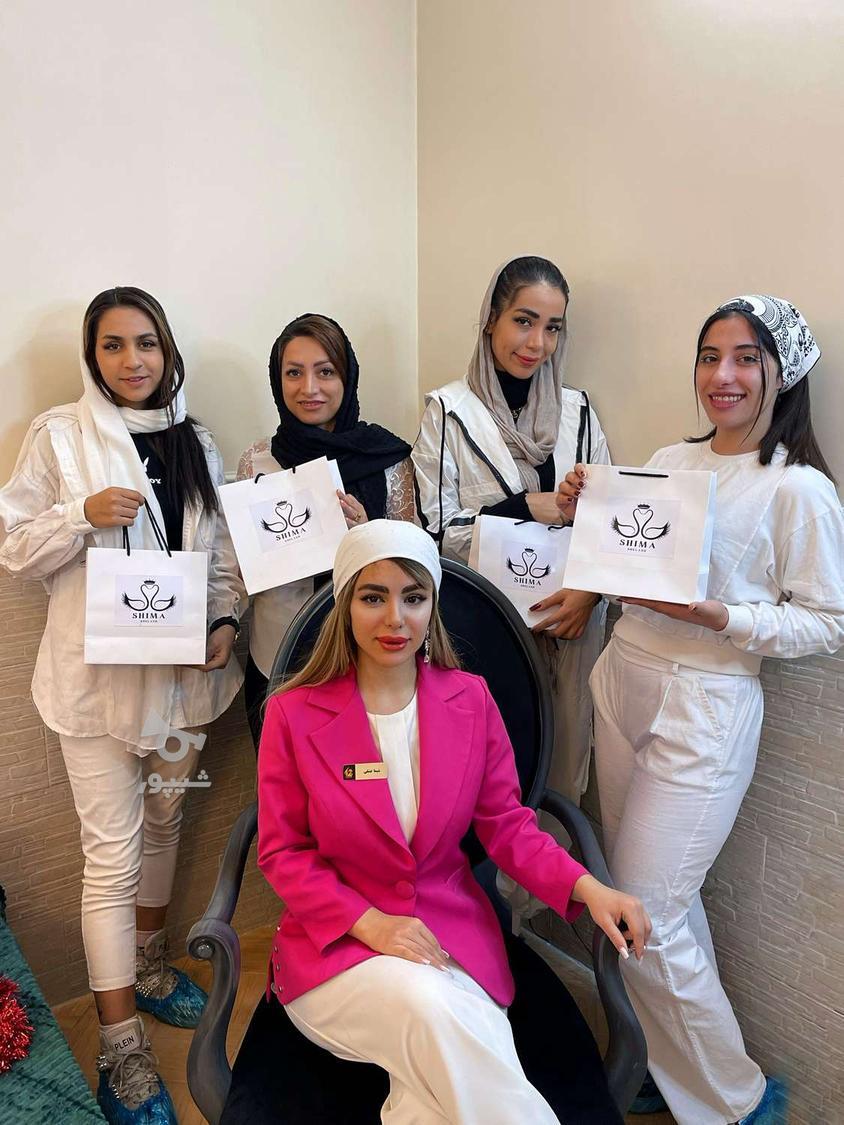 اموزش اکستنشن مژه/اموزش کاشت مژه/مژه