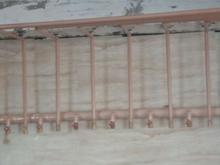 لوله کشی گاز و خورده کاری . جا به جایی کنتور در شیپور