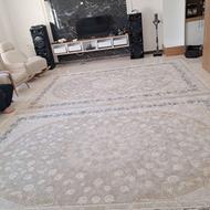 2عدد فرش قیطران 9متری گل برجسته 1200شانه تراکم 3600سالم و نو
