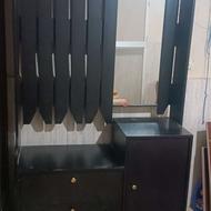 جاکفشی ایستاده اینه دارهمراه بارخت اویز