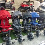 سه چرخه تیتان پلاس اصلی تاشو و مدل صندلی گردان