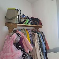 آویز لباس چوبی جادار