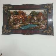 تابلو فرش ماشینی زیبا و کاملا نو