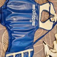 ست کامل وسایل تکواندو آدیداس اصل/سایز 4/نو