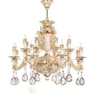 لوسترآکبند5شاخه،کرم طلایی