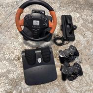 فرمان و پدال و دنده و دو عدد دسته