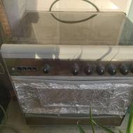 گاز پنج شعله تمام استیل لوفرا اصل ایتالیا