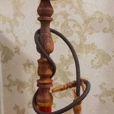 قلیان قلیون چوبی سفره خانه ای طعم دوسیب