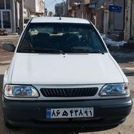 پراید مدل 86 بی رنگ
