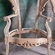 مبل چوبی استیل