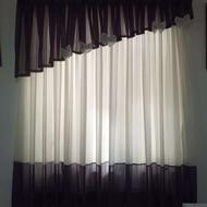 پرده حریر ساده