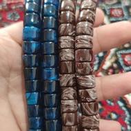 تسبیح کهربای تراش قیچی بر