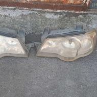 چراغ جلو وعقب پراید