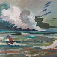 تابلو نقاشی رنگ روغن روی بوم