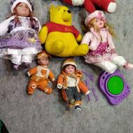 تعدادی عروسک کار کرده و تعداد 94تا توپ