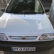 پراید سفیدمدل 91 دوگانه کارخانه