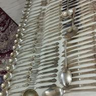 قاشق چنگال روکش نقره