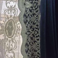 2 عدد والان سرمیه طرح دار مخمل