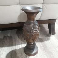 گلدان چوبی سالم و تمیز