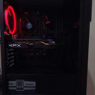 کیس 10100f با گرافیک rx580 گیمینگ