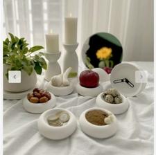 هفت سین پینترستی ساده با آیینه 12 پارچه