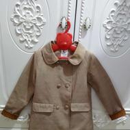 پالتو دخترانه در حد نو