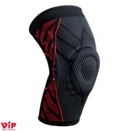 زانو بند آتلدار مشکی قرمز | طبی و ورزشی | فروش عمده همکاری