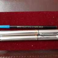 ست خودکار و روان نویس فلزی