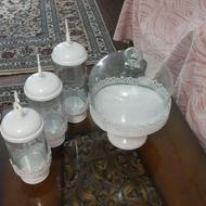 ظروف پذیرایی فلزی و شیشه ای