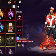 اکانت فری فایر طاق با اکانت کلش