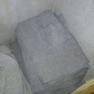 حدود 10 متر موکت نمایشگاهی طوسی ( کارکرده )