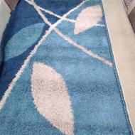 دوتا فرش پرز بلند قیمت مناسب فروش فوری باهم 3500