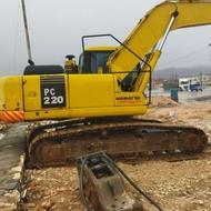 بیل مکانیکی 220 خط 7 کوماتسو