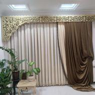 پرده پذیرایی با تور ترک