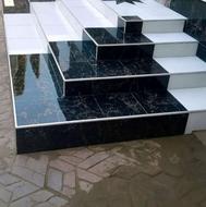 کاشیکاری وسنگکاری ساختمان موزائیک پله واپن وشاه عباسی باسنگ