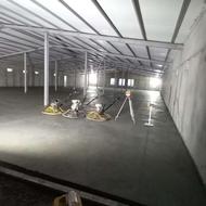 بتن ریزی و کفسازی با دستگاه