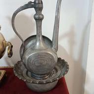 آفتابه لگن مسی قدیمی