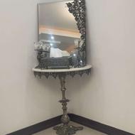 اینه کنسول و شمعدان