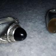 انگشتر عقیق نقره قدیمی